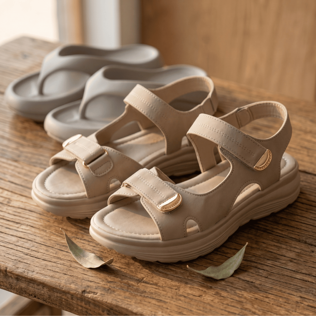 ComfortWalk™ Women's Orthopaedic Sandals + FREE Cloud Comfort Slides