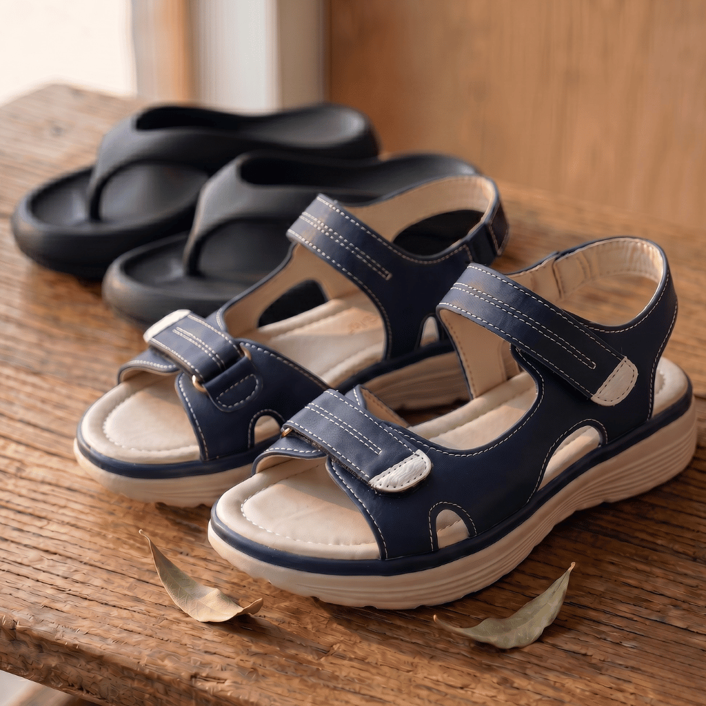 ComfortWalk™ Women's Orthopaedic Sandals + FREE Cloud Comfort Slides