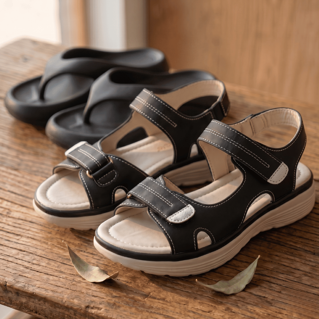 ComfortWalk™ Women's Orthopaedic Sandals + FREE Cloud Comfort Slides