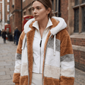 Luxe Cloud Faux Fur Zip Hoodie