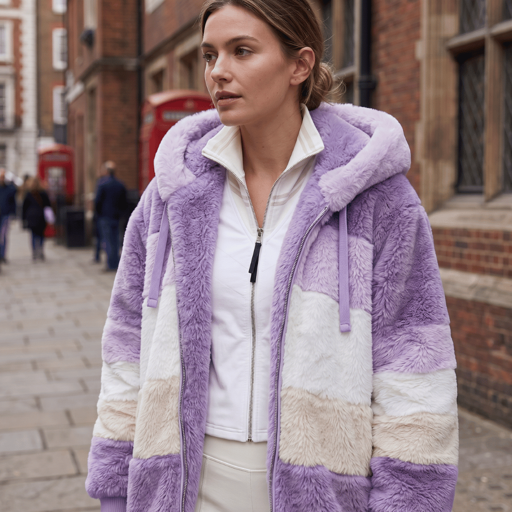 Luxe Cloud Faux Fur Zip Hoodie