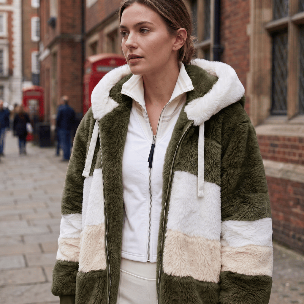 Luxe Cloud Faux Fur Zip Hoodie