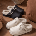 Luxe Fleece-Lined Slippers
