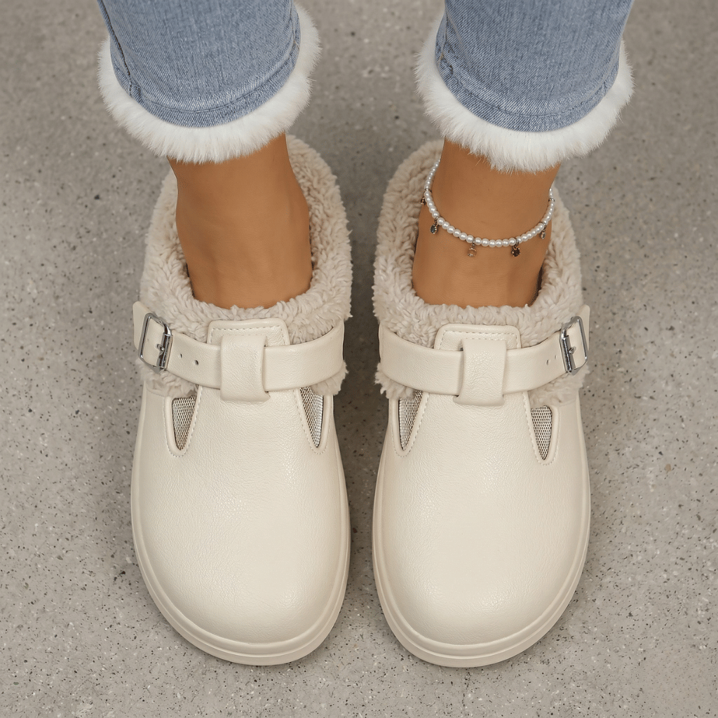 Luxe Fleece-Lined Slippers